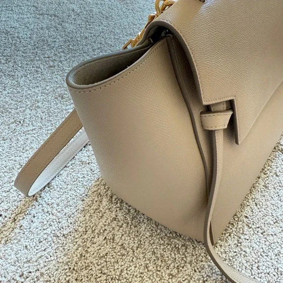 [New] Celine Grained Calfskin Belt Bag, Micro, Tan color - Picture 7 of 10